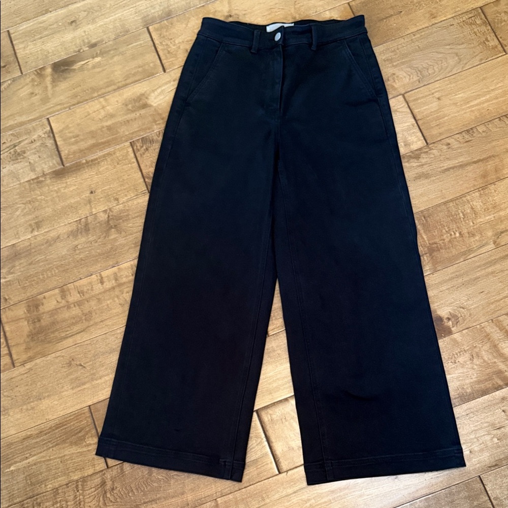 EVERLANE The Cropped Wide Leg Jean